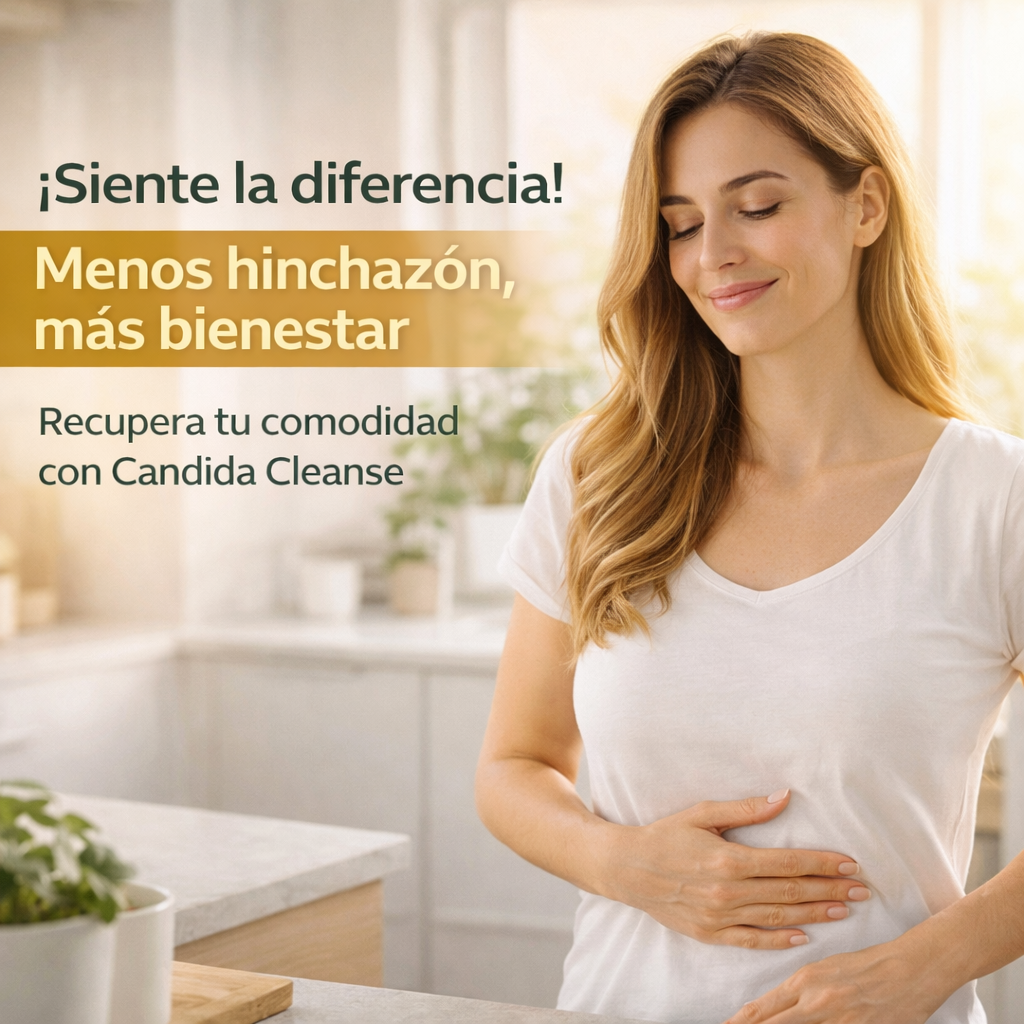 CANDIDA CLEANSE PRO ™  30 Días- Elimina la hinchazón que te hace ver y sentir diferente
