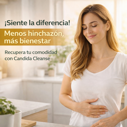 CANDIDA CLEANSE PRO ™  30 Días- Elimina la hinchazón que te hace ver y sentir diferente