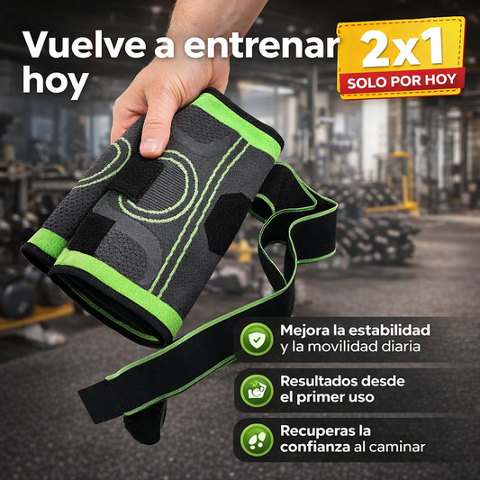 Rodillera MotionKnee Pro™ – Compresión y Alivio Profundo